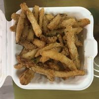 Truffle fries - yum! at Refocused in Baltimore