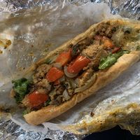 Cheesesteak. Good customer service and black owned!!  at Refocused in Baltimore