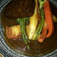 Roast with veg  at Inn on the Pond in Redhill