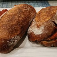 Eggplant parm at Filoncino Cafe in Staten Island