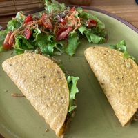 tacos were decent but not great at Vegano De Altura in Quito