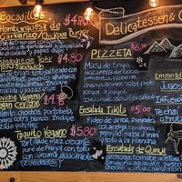 Menu page 1 of 2, February 2023 at Vegano De Altura in Quito