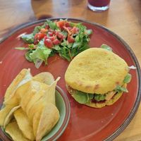 Burger at Vegano De Altura in Quito