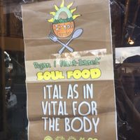 Soul food 🌱 at I-tal Garden in New Orleans