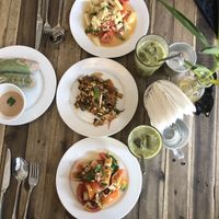 Salad for days! at Bodhi Nava in Yangon