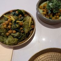 Cauliflower and cucumber salad at Hoppers - Covent Garden in London