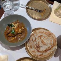 Roti and "bone marrow" at Hoppers - Covent Garden in London