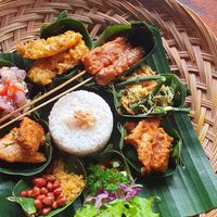Nasi cmpur at Sun Sun Warung in Ubud