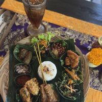 Nasi campur vegan  at Sun Sun Warung in Ubud