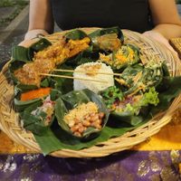 Nasi campur at Sun Sun Warung in Ubud