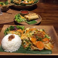Delicious food at Sun Sun Warung in Ubud