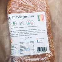 sandwich at Veganski Kiosk in Belgrade