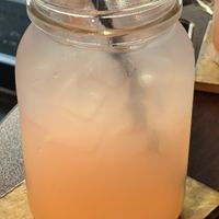 Watermelon peach lemonade  at Wisdom's Vegan Bakery & Cafe in Spring