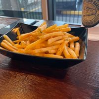 Truffle fries  at Wisdom's Vegan Bakery & Cafe in Spring