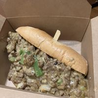 Philly sheesesteak was top notch   at Wisdom's Vegan Bakery & Cafe in Spring