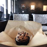 Chocolat Cupcake  at Wisdom's Vegan Bakery & Cafe in Spring