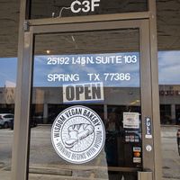 Happy Cow approved! at Wisdom's Vegan Bakery & Cafe in Spring