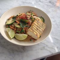 Vegan bowl at Flower Child in The Woodlands