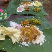 Vegetarian Set Meal  at Sri Kaveri in Malacca