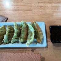 Vegan gyoza at HiroNori Craft Ramen in Santa Clara
