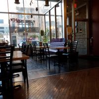 inside of restaurant at Rumi in Chicago