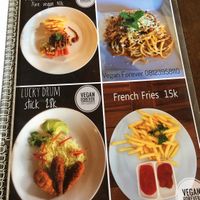 Menu  at Vegan Forever in Denpasar