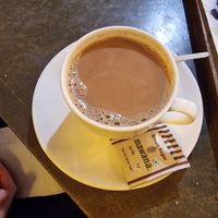 Vegan Masala tea at Step Out Cafe in Jaipur