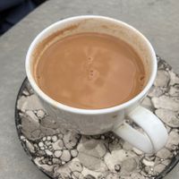 Chai (masala tea) at Step Out Cafe in Jaipur