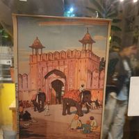 Nice art at Step Out Cafe in Jaipur