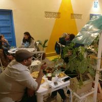 interior at Step Out Cafe in Jaipur