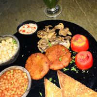 English Breakfast  at Step Out Cafe in Jaipur