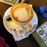 Soy milk coffee  at Step Out Cafe in Jaipur