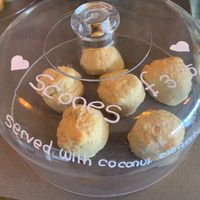 Scones at Va Va Vegan in Amersham