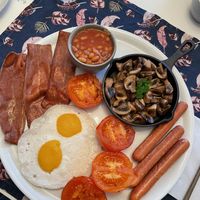 Vegan English breakfast  at Vegotel in Blije