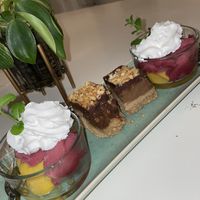 Vegan icecream and cakes  at Vegotel in Blije
