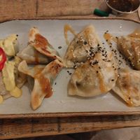 Vegan platter at Ugly Dumpling in London