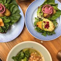 Smørrebrød og suppe😄 at Din Nye Ven in Copenhagen