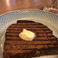 Dessert: Ølkage  at Din Nye Ven in Copenhagen