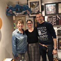 Post tattoo - happy customers w/ proprietor Cheryl! at Inky Swallows in Hove