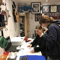 Design planning... at Inky Swallows in Hove