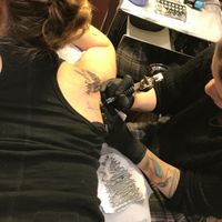 In process... at Inky Swallows in Hove