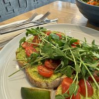 Avocado toastt  at Seed N Salt in Calgary