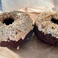  Chocolate peanut butter donut   at Cerberus Cafe in Jacksonville