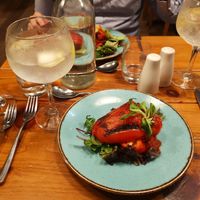 Vegan 5 course set menu at The Fat Boar in Mold