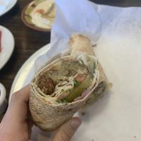 Falafel wrap! at Byblos Restaurant in Gainesville