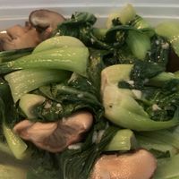 Bok choy w/ mushrooms at Best Taste in Bloomington