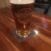 Lavender blonde at Switchyard Brewing Company in Bloomington