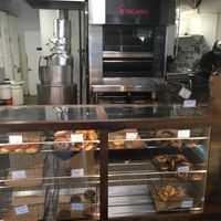 Bagels (around 3pm) at Bo's Bagels in New York City