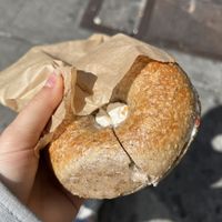   at Bo's Bagels in New York City