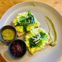 Avocado Toast  at Radiantly Alive Yoga Cafe in Ubud